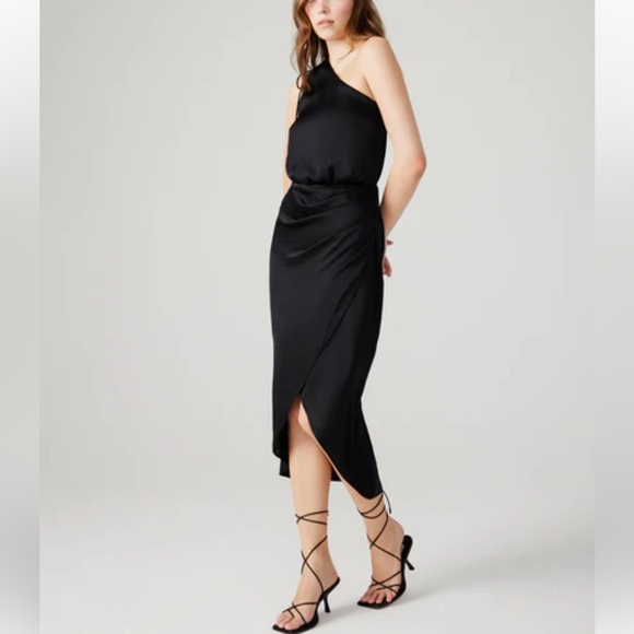 Steve Madden ADELE DRESS BLACK - Picture 2 of 10